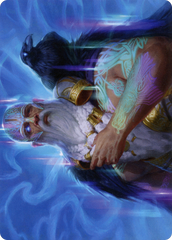 Alrund, God of the Cosmos Art Card (ASKHM-009) - Art Series: Kaldheim (Borderless) | Grognard Games