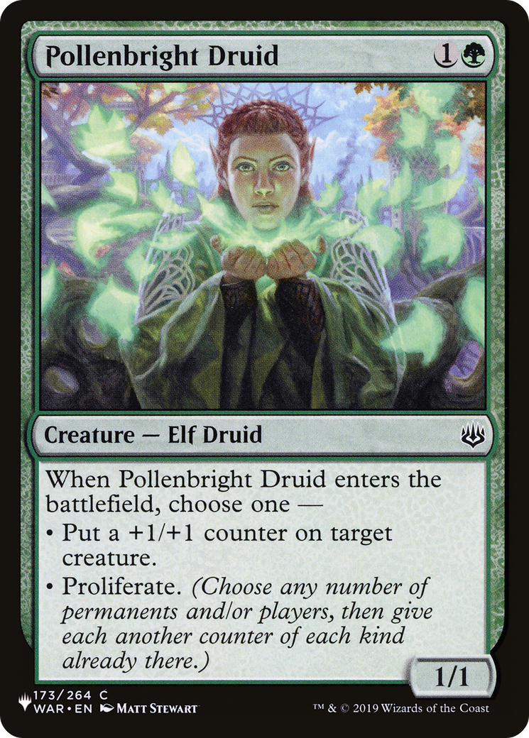 Pollenbright Druid [The List] | Grognard Games