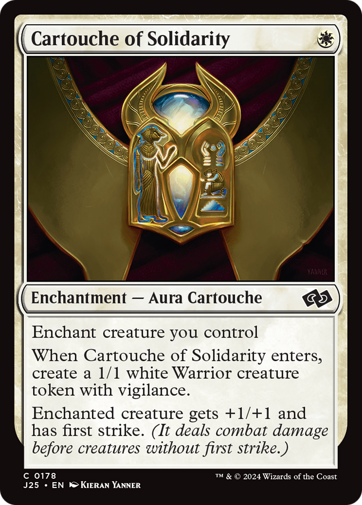 Cartouche of Solidarity [Foundations Jumpstart] | Grognard Games