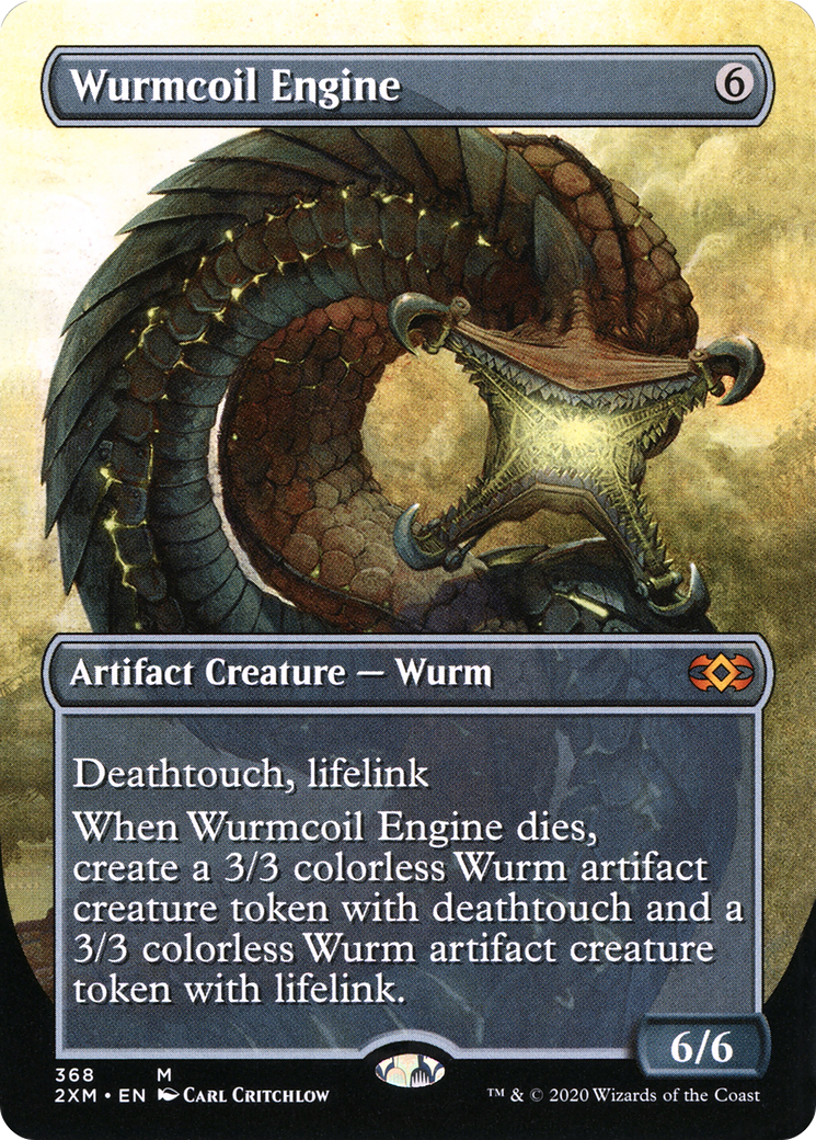 Wurmcoil Engine (Toppers) [Double Masters Extended Art] | Grognard Games
