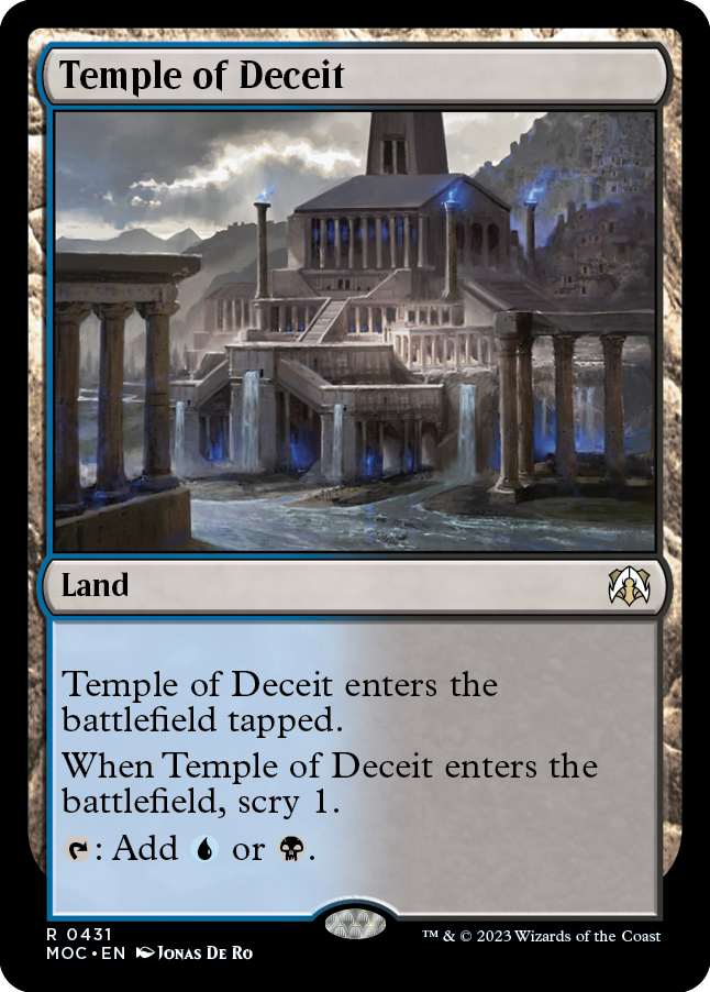 Temple of Deceit [March of the Machine Commander] | Grognard Games