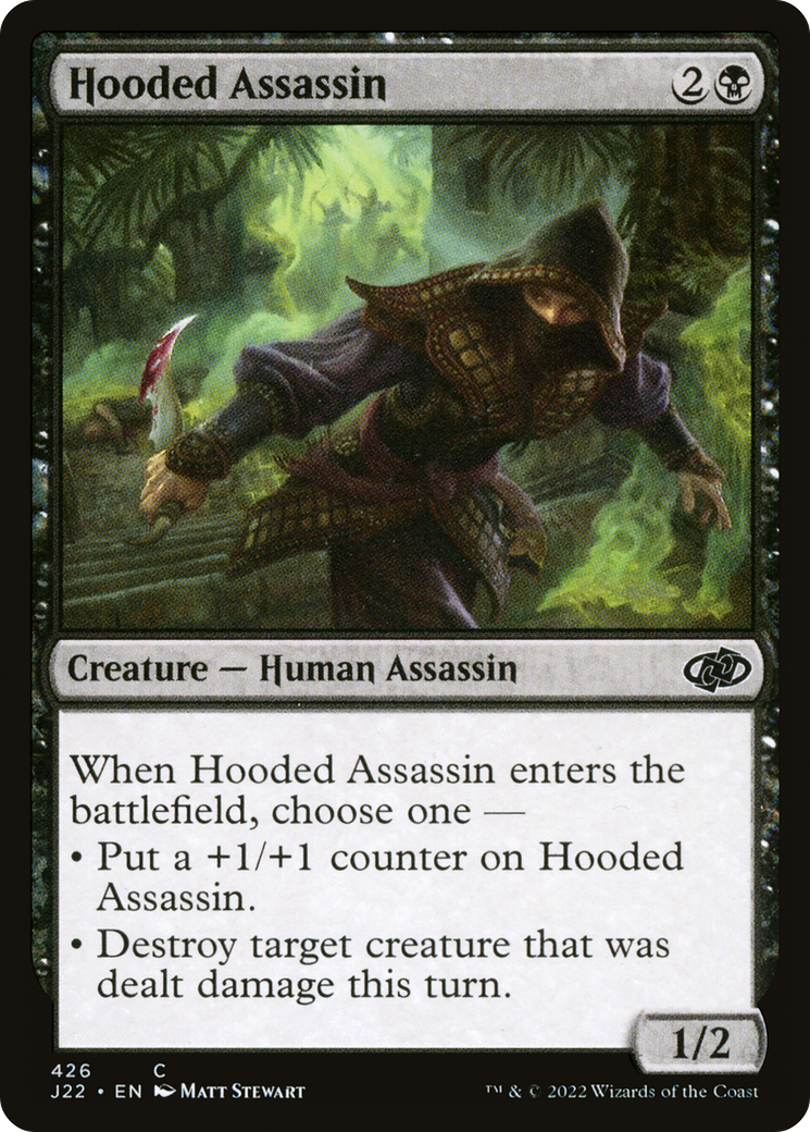 Hooded Assassin [Jumpstart 2022] | Grognard Games