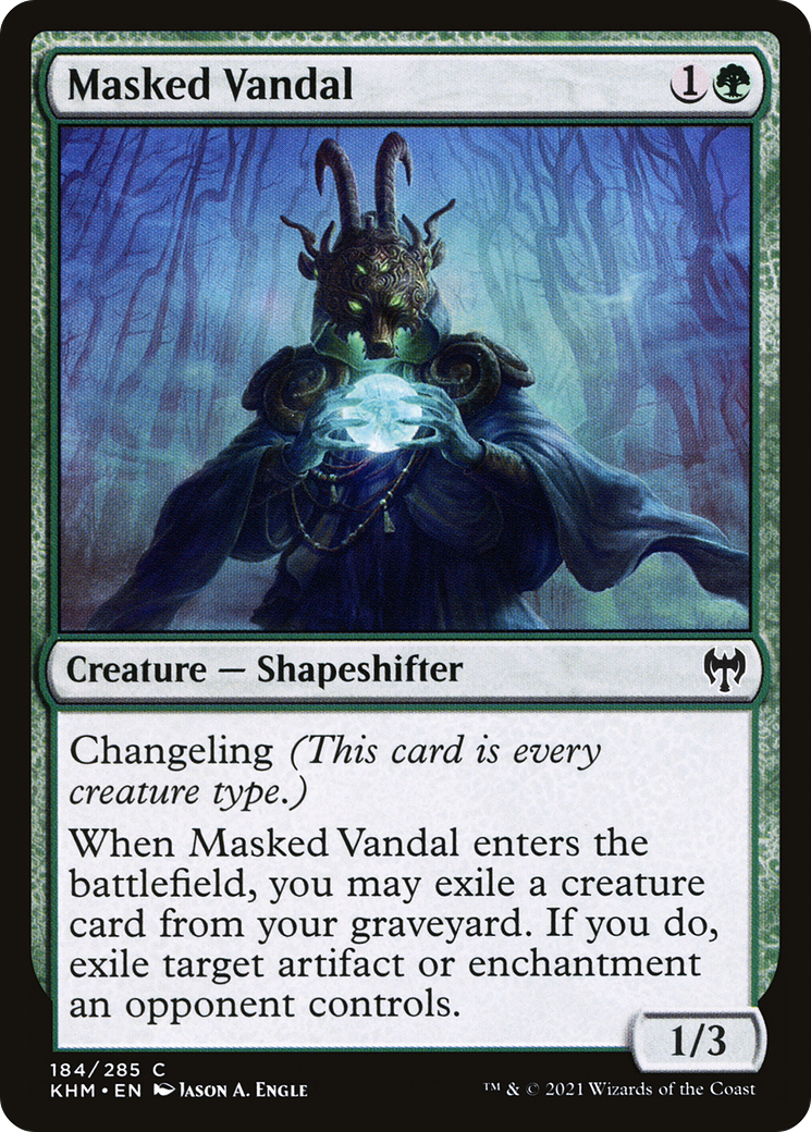 Masked Vandal [Kaldheim] | Grognard Games