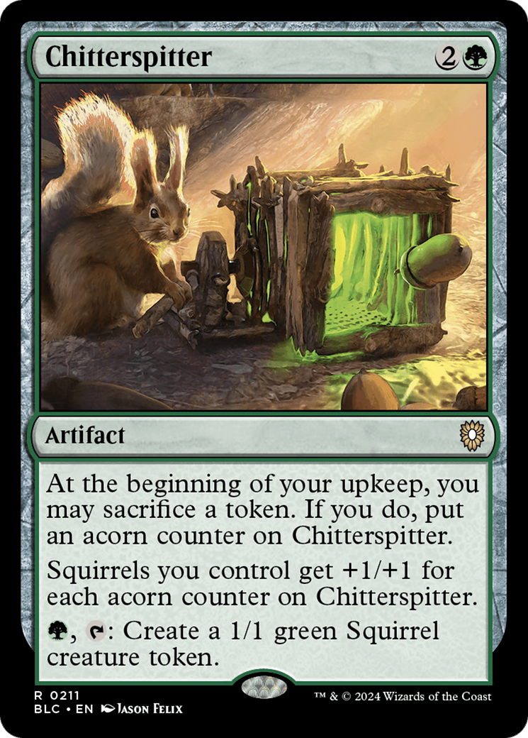 Chitterspitter [Bloomburrow Commander] | Grognard Games