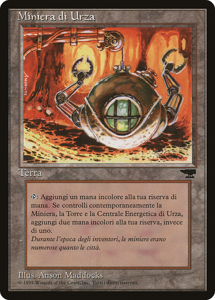 Urza's Mine (Mouth) (Italian) - "Miniera di Urza" [Rinascimento] | Grognard Games