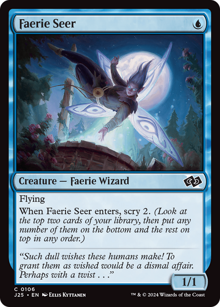 Faerie Seer [Foundations Jumpstart] | Grognard Games