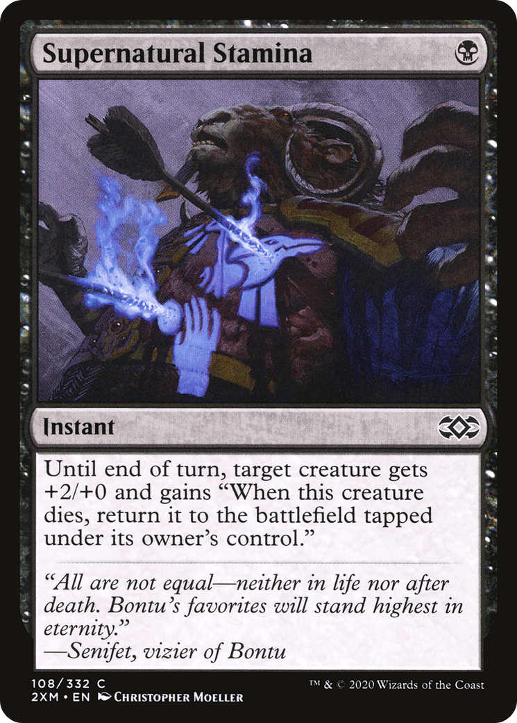 Supernatural Stamina [Double Masters] | Grognard Games