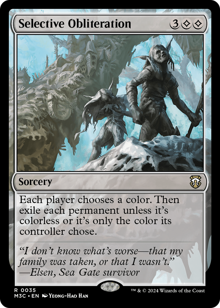 Selective Obliteration [Modern Horizons 3 Commander] | Grognard Games