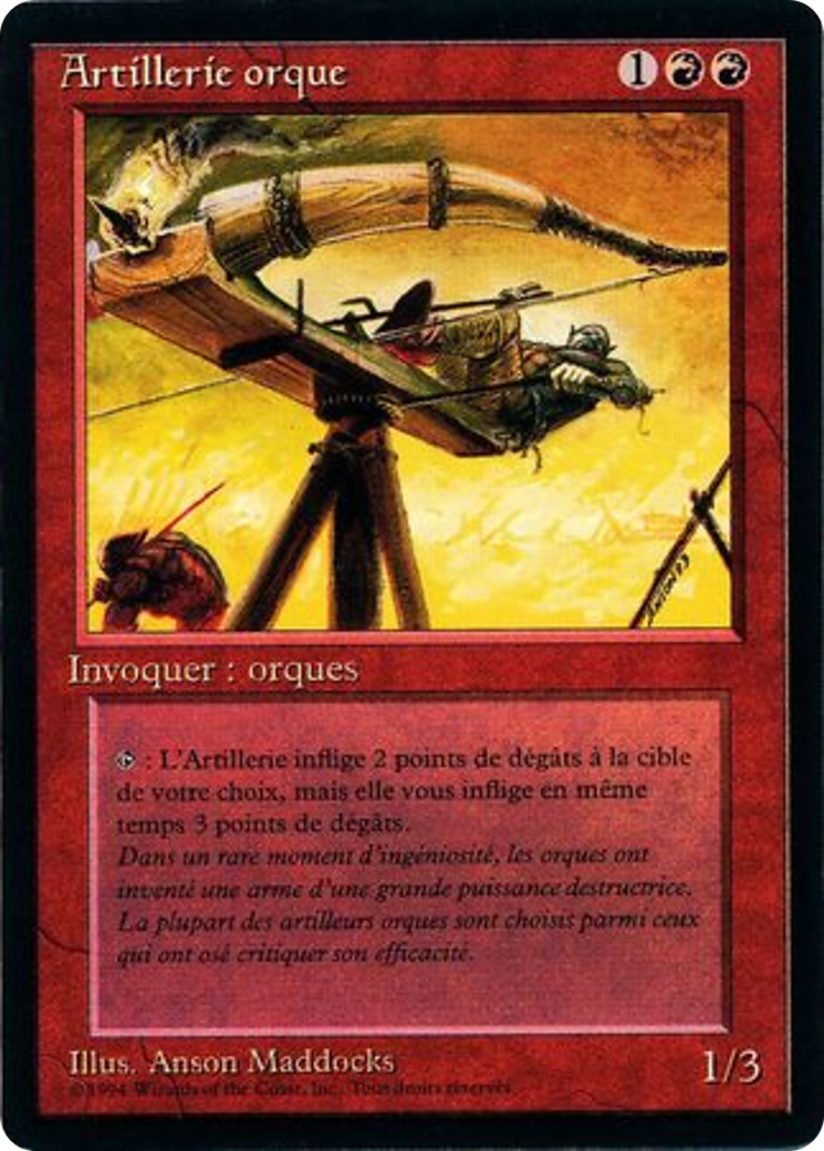Orcish Artillery [Foreign Black Border] | Grognard Games