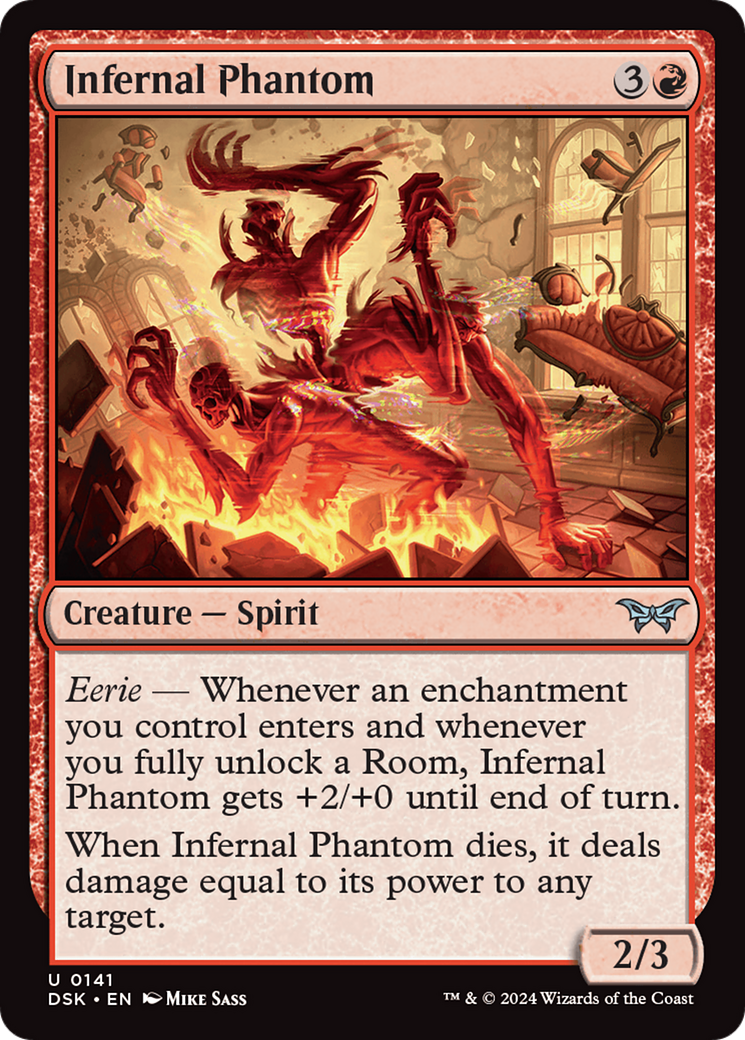 Infernal Phantom [Duskmourn: House of Horror] | Grognard Games