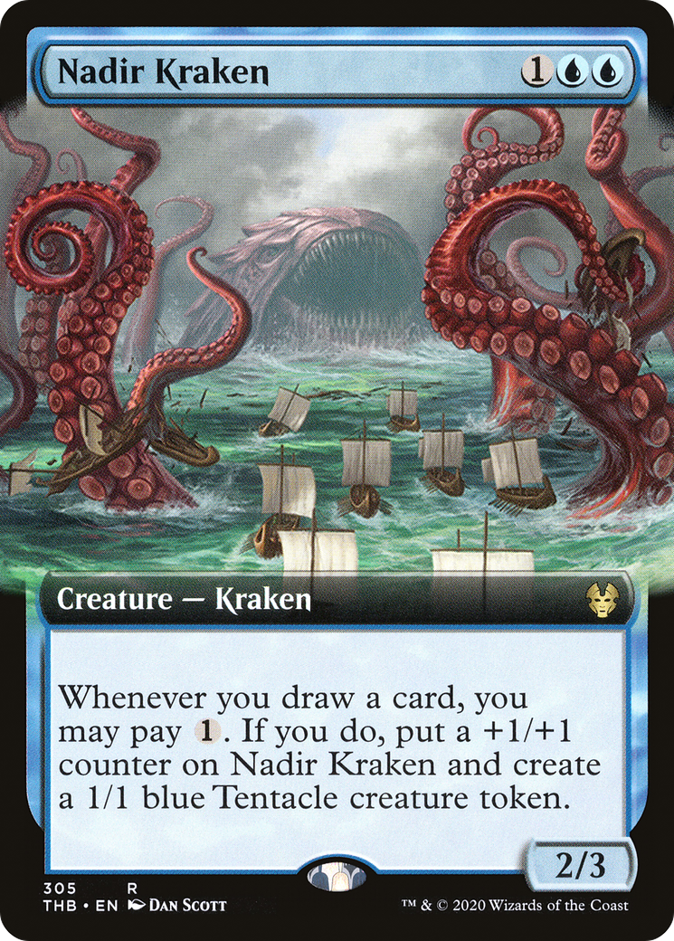 Nadir Kraken (Extended) [Theros Beyond Death] | Grognard Games