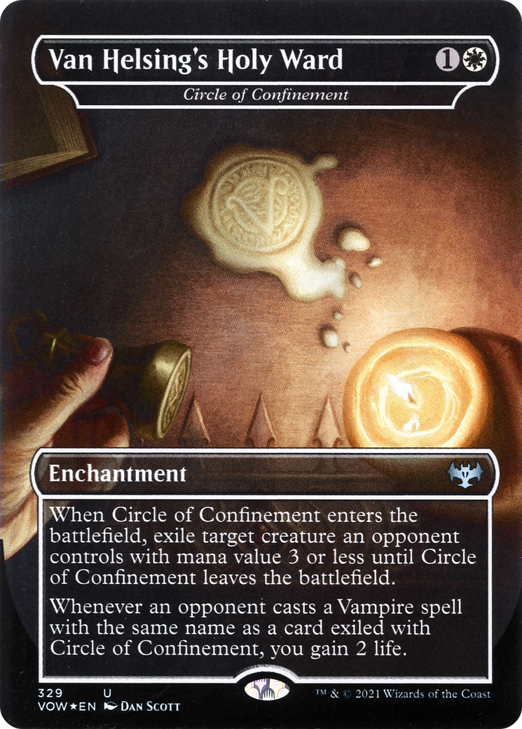 Circle of Confinement - Van Helsing's Holy Ward [Innistrad: Crimson Vow] | Grognard Games