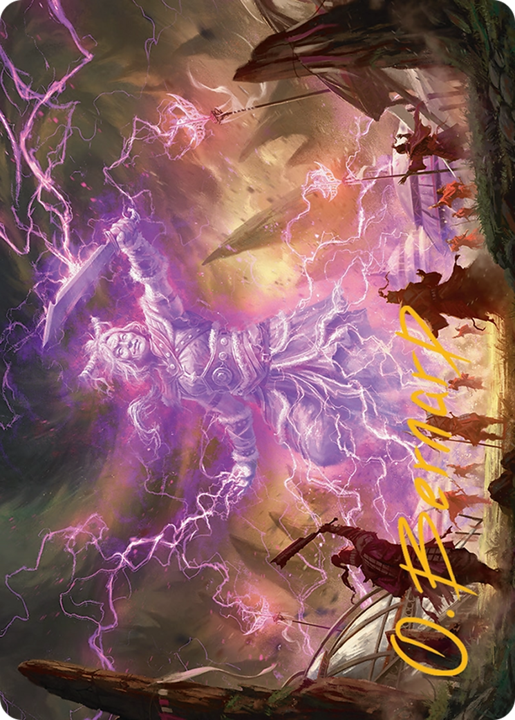 Smile at Death Art Card (4/54) [Tarkir: Dragonstorm Art Series] | Grognard Games