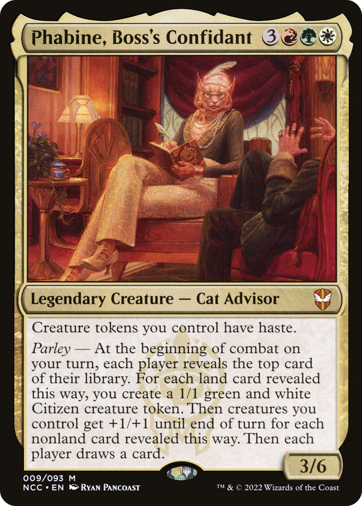 Phabine, Boss's Confidant [Streets of New Capenna Commander] | Grognard Games