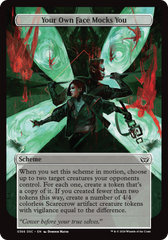 Your Own Face Mocks You (Full Art) [Duskmourn: Archenemy] | Grognard Games