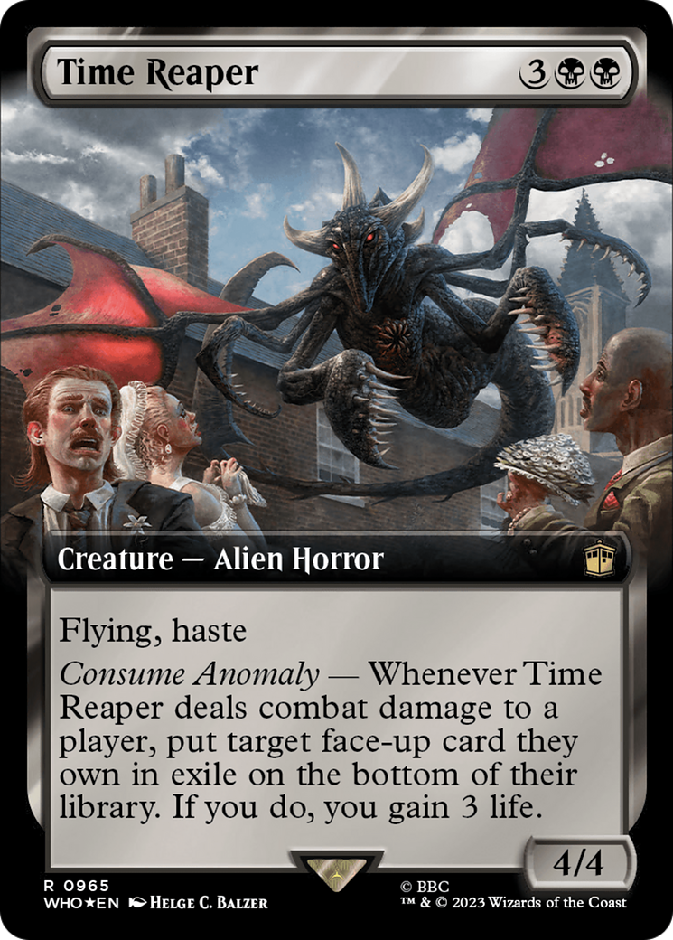 Time Reaper (Extended Art) (Surge Foil) [Doctor Who] | Grognard Games