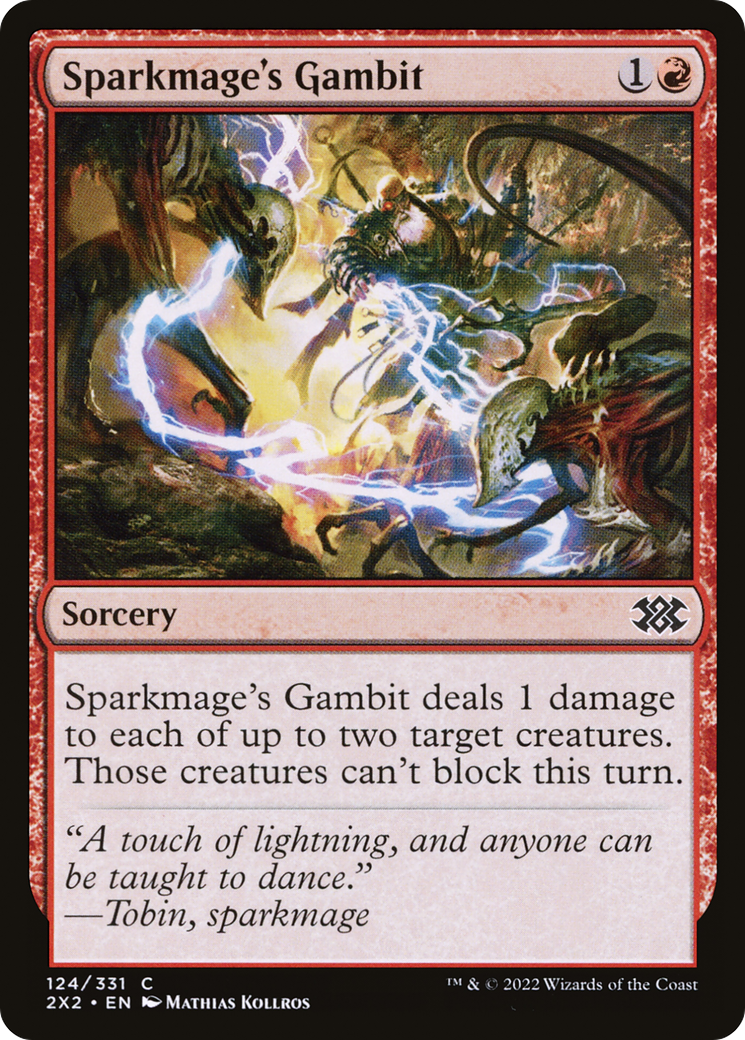Sparkmage's Gambit [Double Masters 2022] | Grognard Games