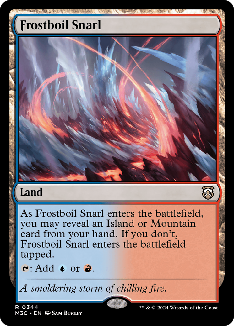 Frostboil Snarl (Ripple Foil) [Modern Horizons 3 Commander] | Grognard Games