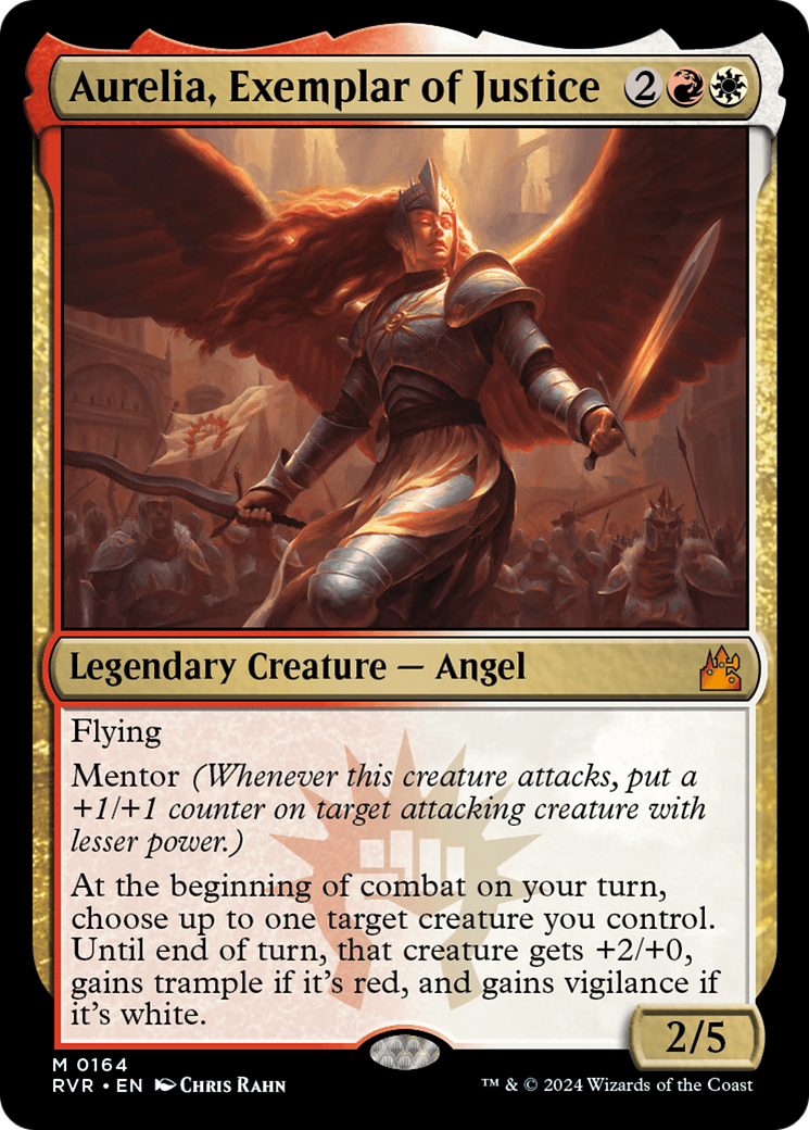 Aurelia, Exemplar of Justice [Ravnica Remastered] | Grognard Games