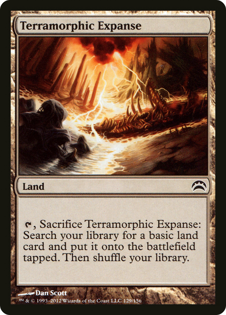 Terramorphic Expanse (PC2-129) - Planechase 2012 Foil | Grognard Games