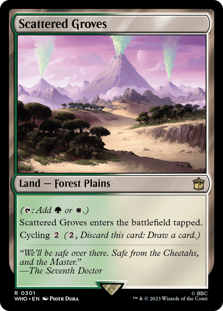 Scattered Groves [Doctor Who] | Grognard Games