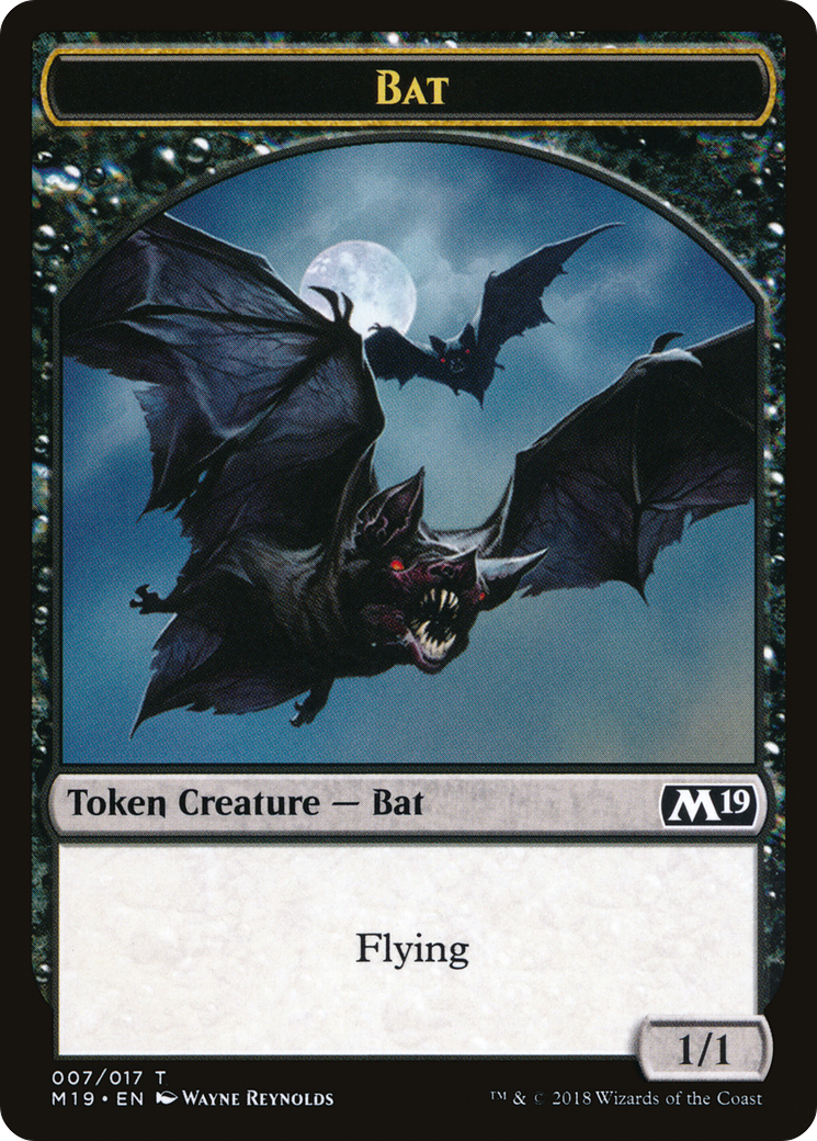 Bat [Core Set 2019 Tokens] | Grognard Games