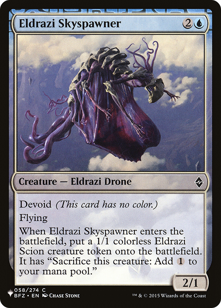 Eldrazi Skyspawner [The List] | Grognard Games