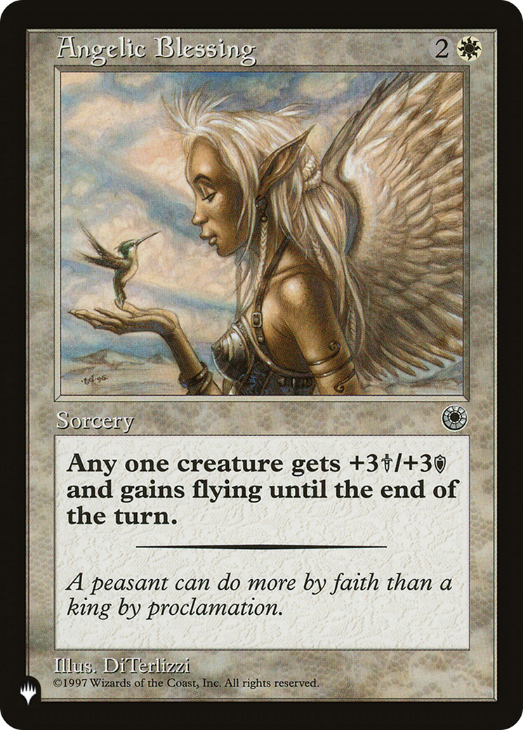 Angelic Blessing [The List] | Grognard Games