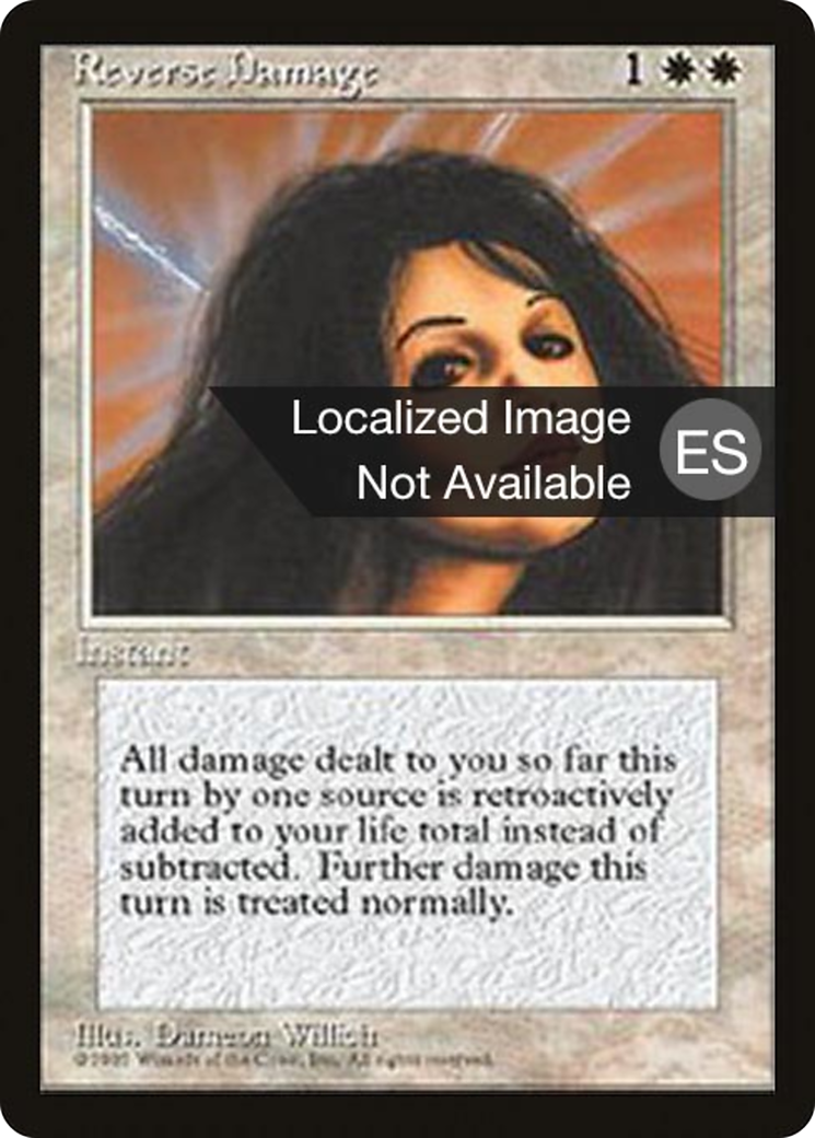 Reverse Damage [Fourth Edition (Foreign Black Border)] | Grognard Games