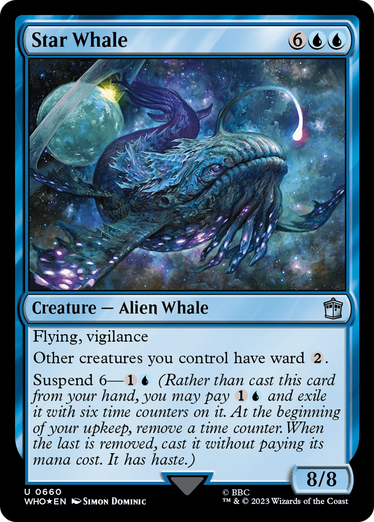 Star Whale (Surge Foil) [Doctor Who] | Grognard Games
