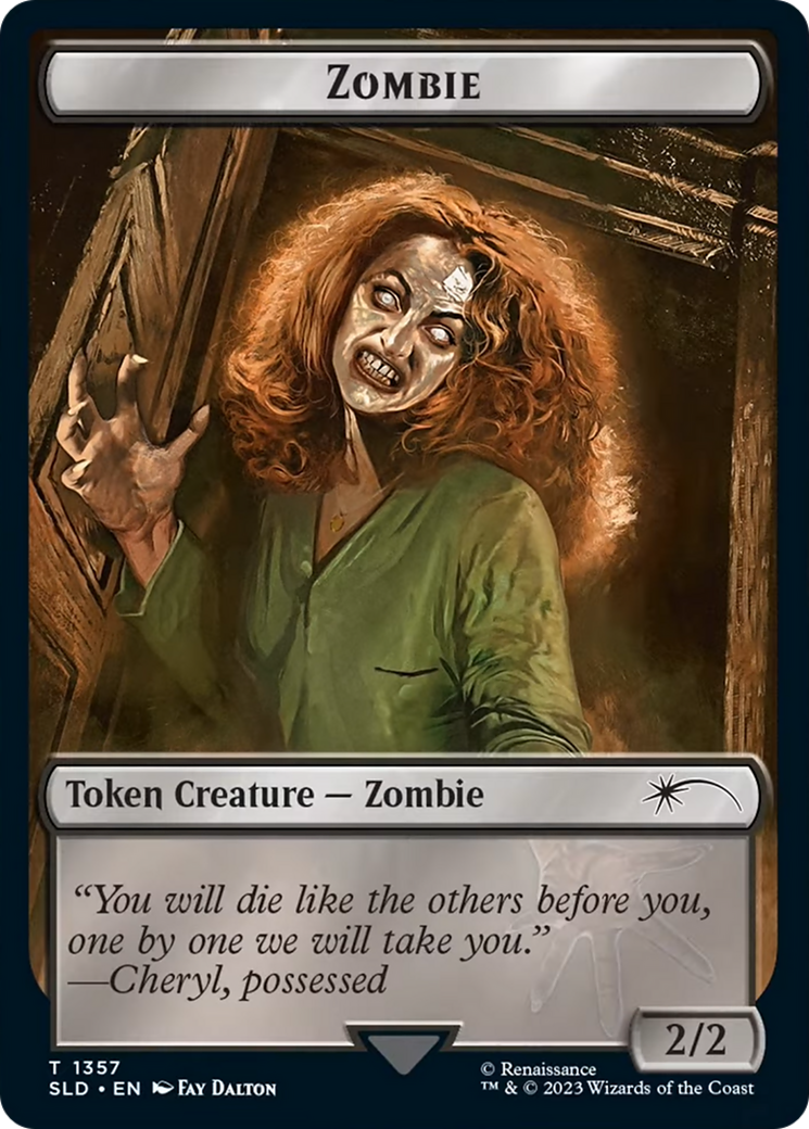 Zombie Token [Secret Lair Drop Series] | Grognard Games