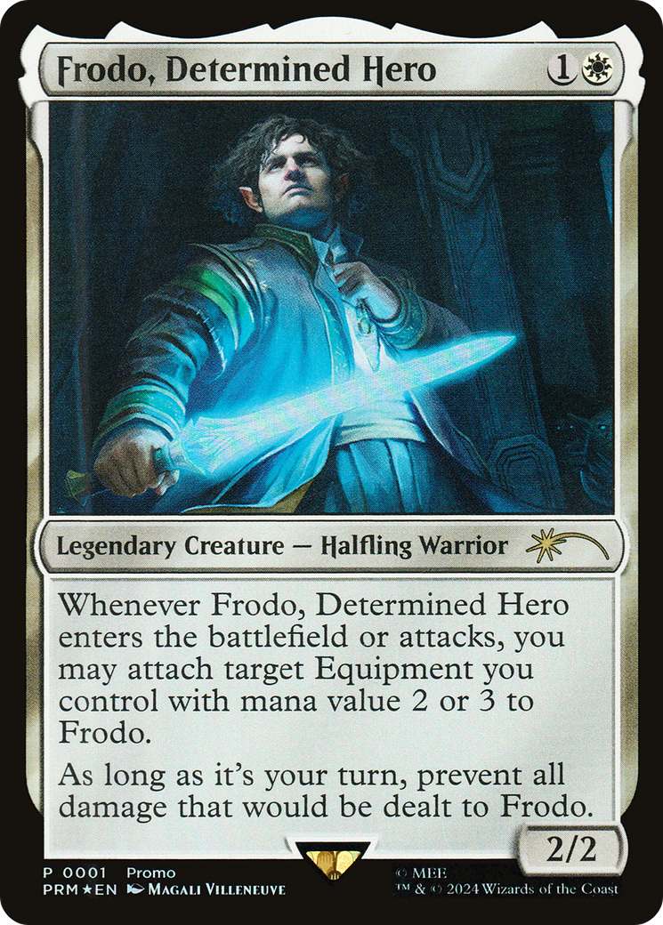Frodo, Determined Hero [Resale Promos] | Grognard Games