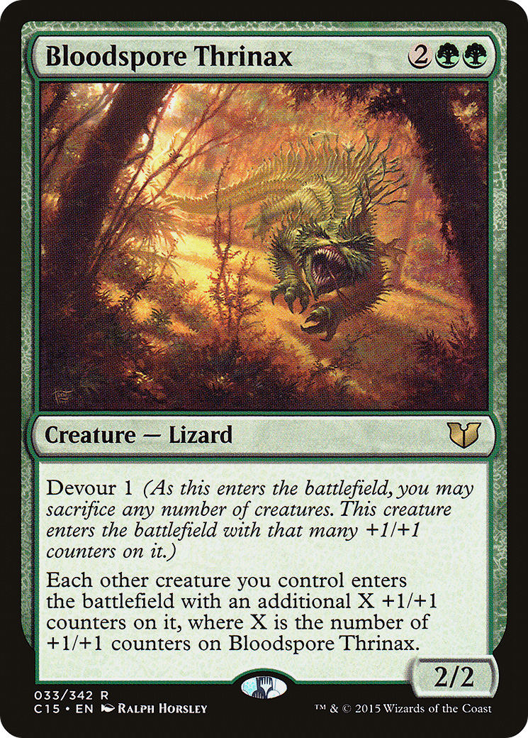 Bloodspore Thrinax [Commander 2015] | Grognard Games