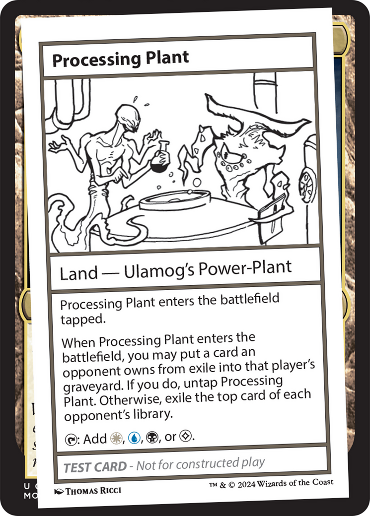 Processing Plant [Mystery Booster 2 Playtest Cards] | Grognard Games