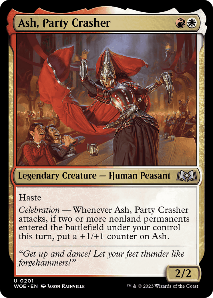 Ash, Party Crasher [Wilds of Eldraine] | Grognard Games