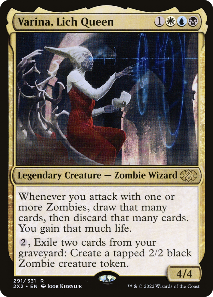 Varina, Lich Queen [Double Masters 2022] | Grognard Games