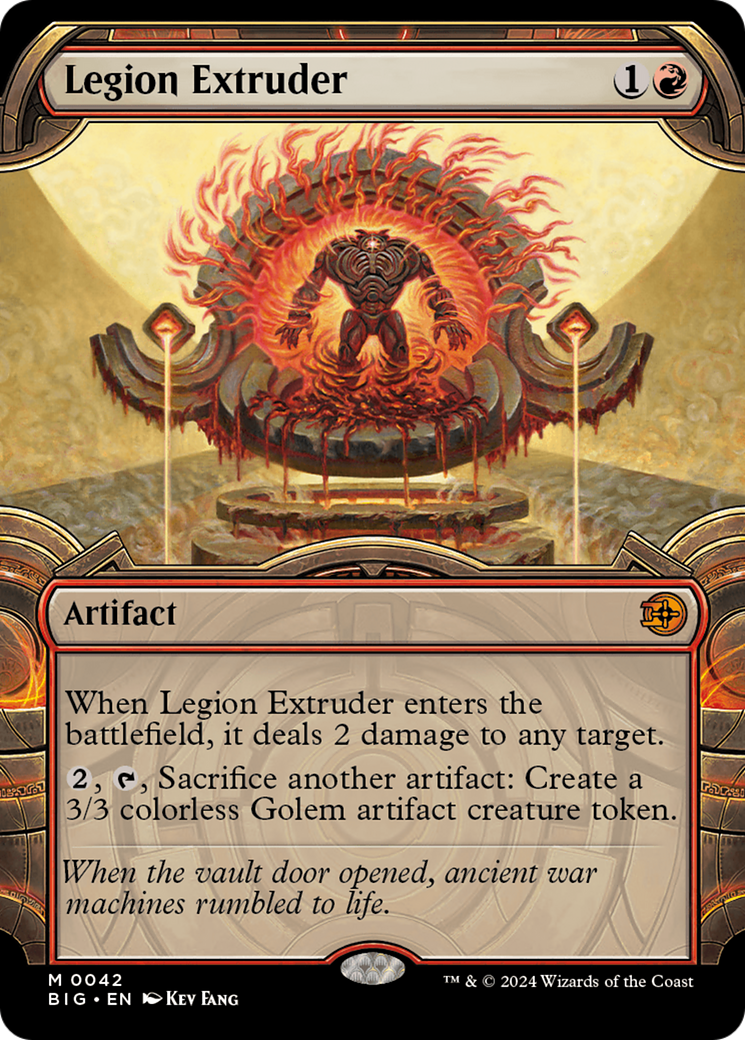 Legion Extruder (Showcase) [Outlaws of Thunder Junction: The Big Score] | Grognard Games