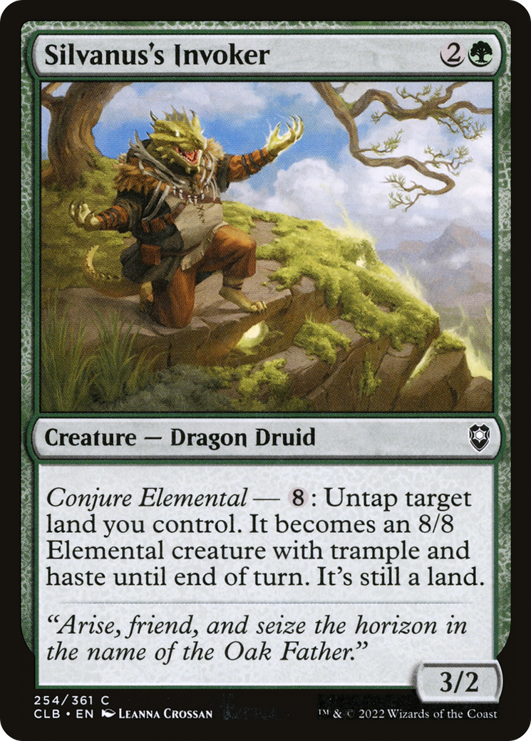 Silvanus's Invoker [Commander Legends: Battle for Baldur's Gate] | Grognard Games