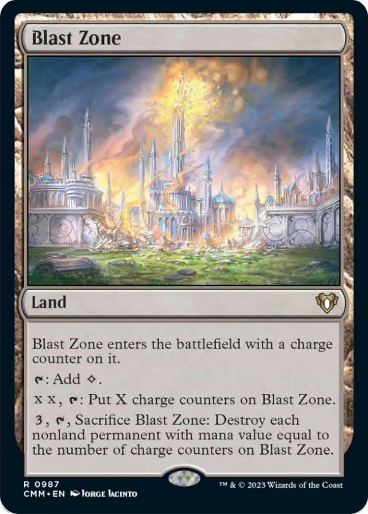 Blast Zone [Commander Masters] | Grognard Games