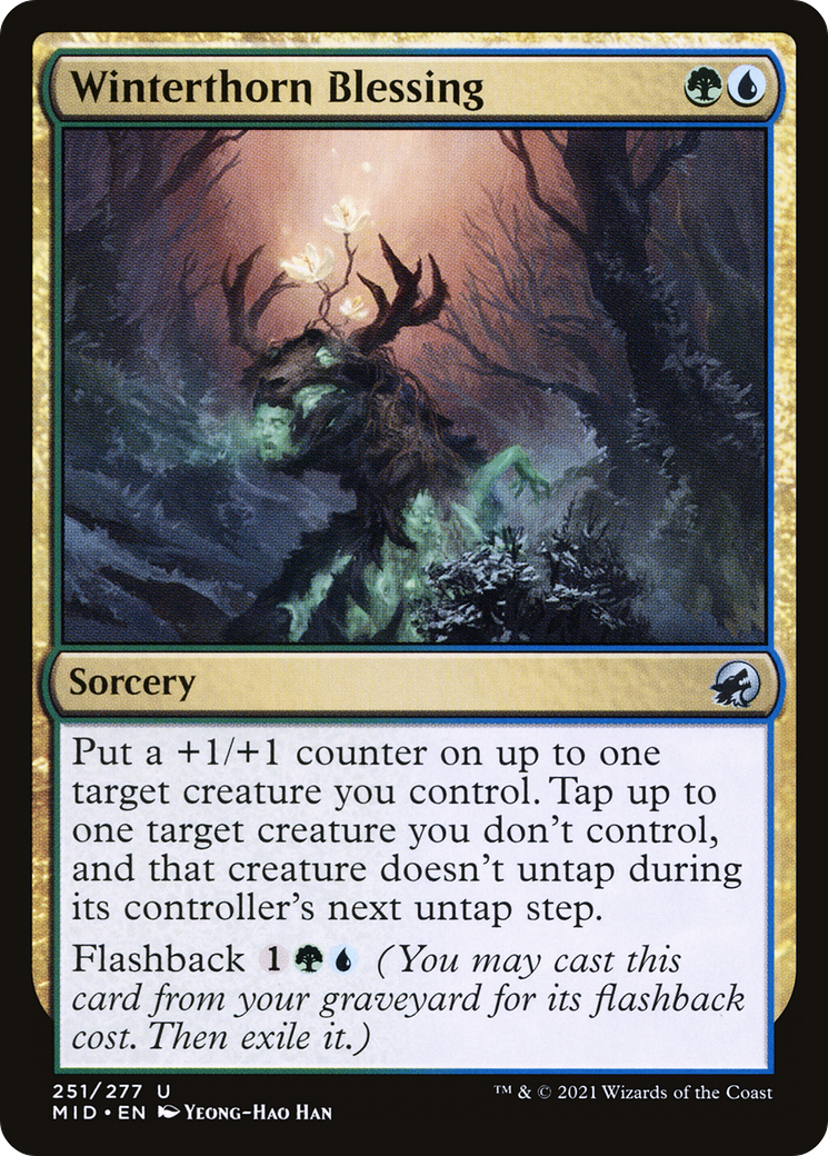 Winterthorn Blessing [Innistrad: Midnight Hunt] | Grognard Games