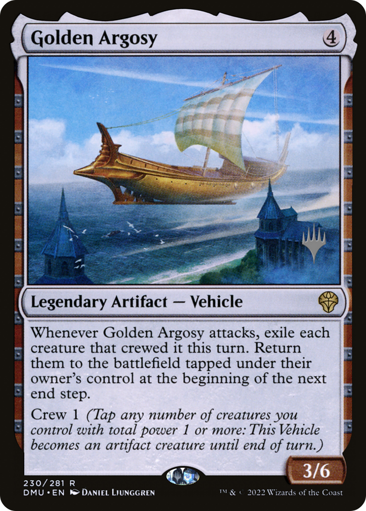 Golden Argosy (Promo Pack) [Dominaria United Promos] | Grognard Games