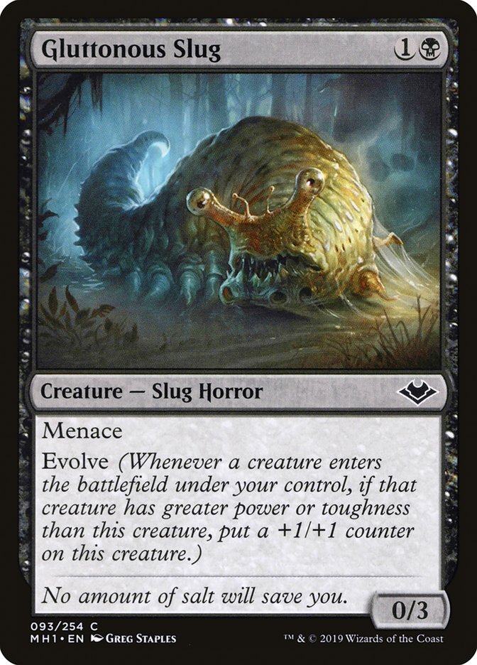 Gluttonous Slug [Modern Horizons] | Grognard Games