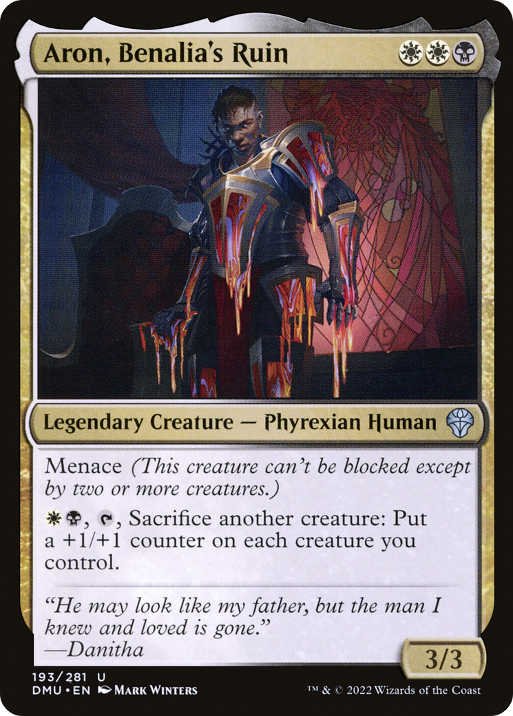 Aron, Benalia's Ruin [Dominaria United] | Grognard Games