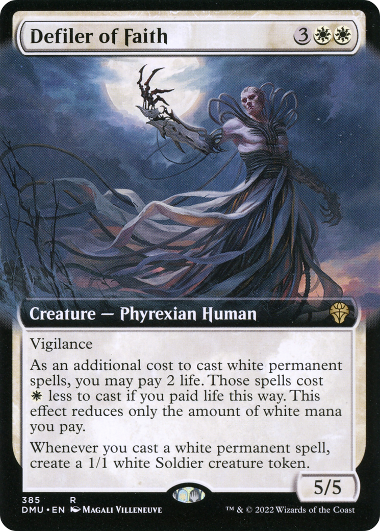 Defiler of Faith (Extended Art) [Dominaria United] | Grognard Games
