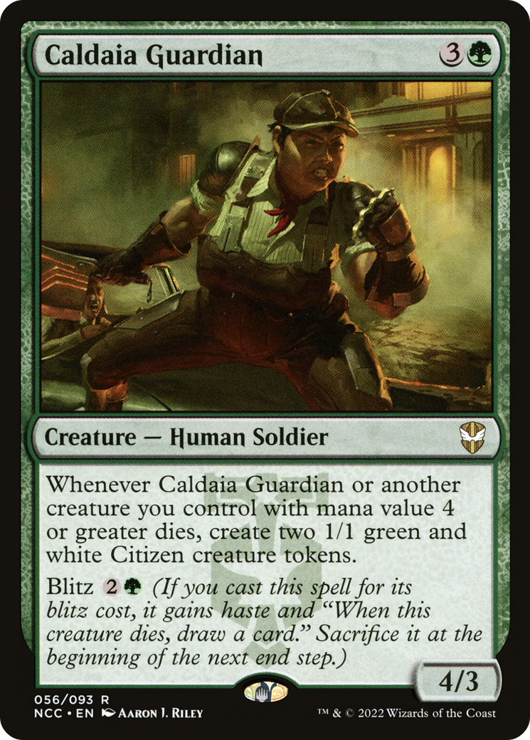 Caldaia Guardian [Streets of New Capenna Commander] | Grognard Games