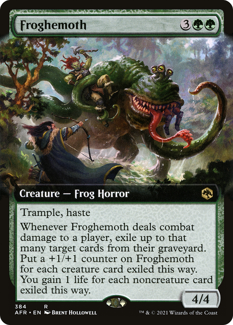 Froghemoth (Extended) [Dungeons & Dragons: Adventures in the Forgotten Realms] | Grognard Games
