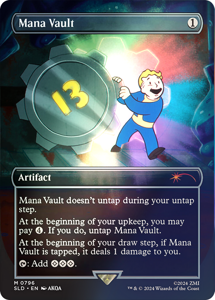 Mana Vault (Rainbow Foil) [Secret Lair Drop Series] | Grognard Games