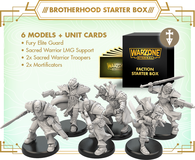 Warzone Eternal Brotherhood Faction Starter | Grognard Games
