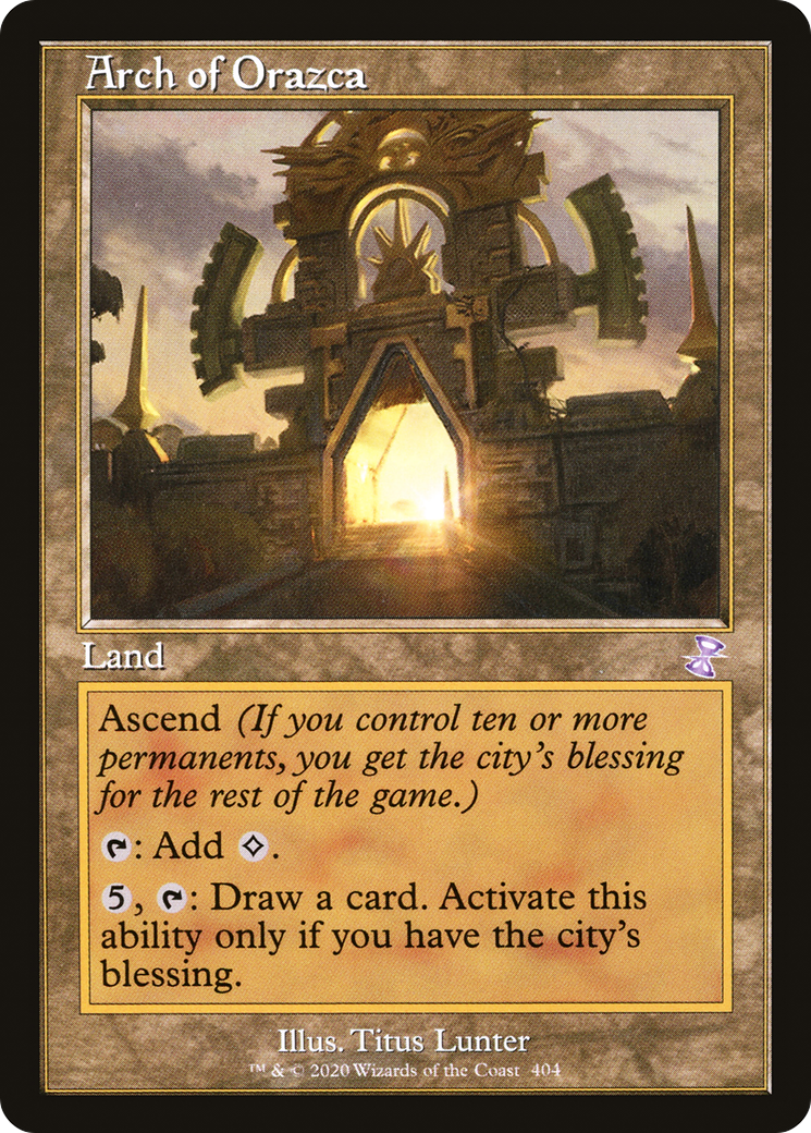 Arch of Orazca (Timeshifted) [Time Spiral Remastered] | Grognard Games