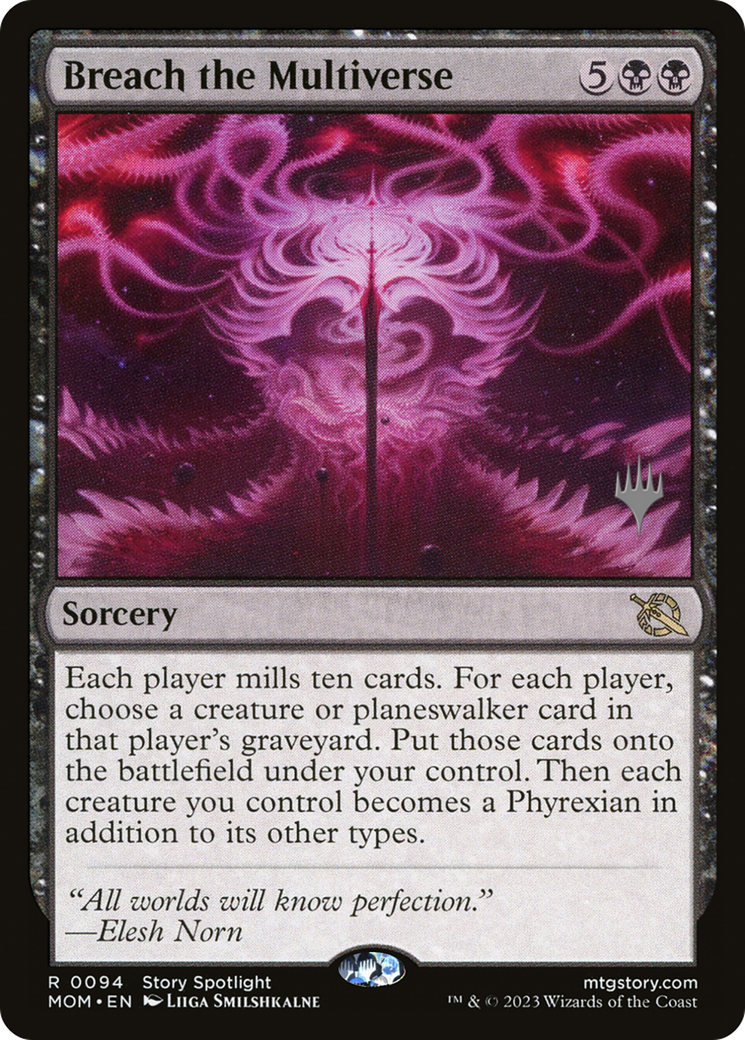 Breach the Multiverse (Promo Pack) [March of the Machine Promos] | Grognard Games